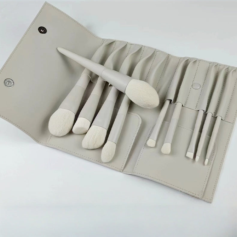 Beautichen Makeup Brush Set with Cosmetic Bag – 14PCS Soft Synthetic Brushes for Face & Eyes