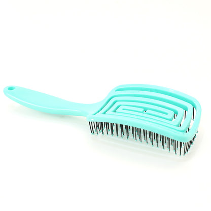 Beautichen Pastel Paddle Detangling Hair Brush – Flexible Vent Hairbrush for Wet & Dry Hair