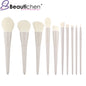 Beautichen Makeup Brush Set with Cosmetic Bag – 14PCS Soft Synthetic Brushes for Face & Eyes
